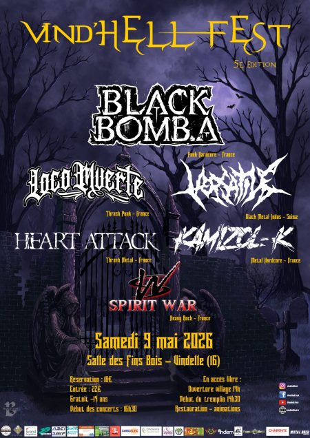 Affiche Vind'Hell Fest 2026